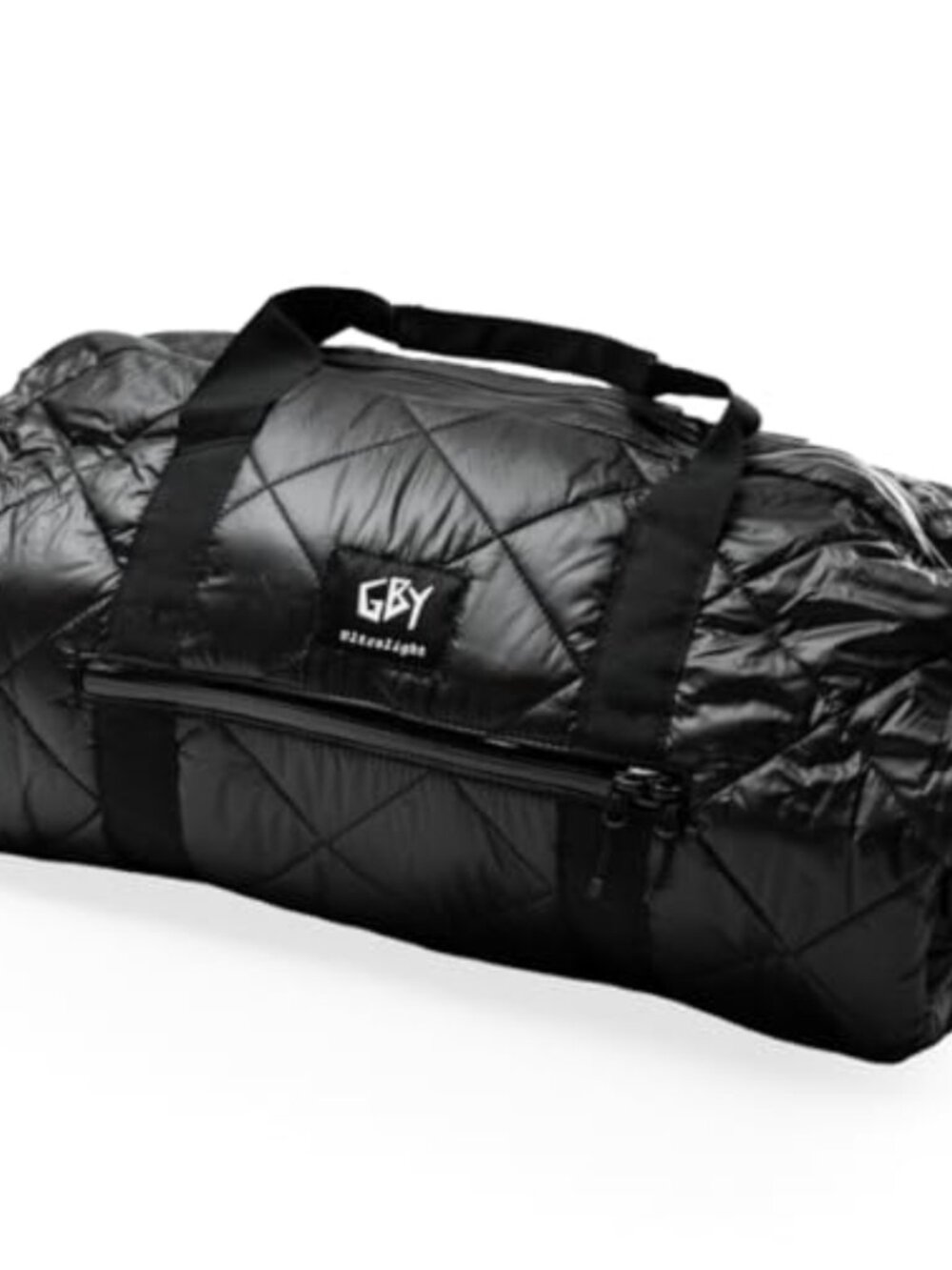 Quilted Duffle Bag 20" Lightweight Waterproof Nylon Gym Travel Carry-On